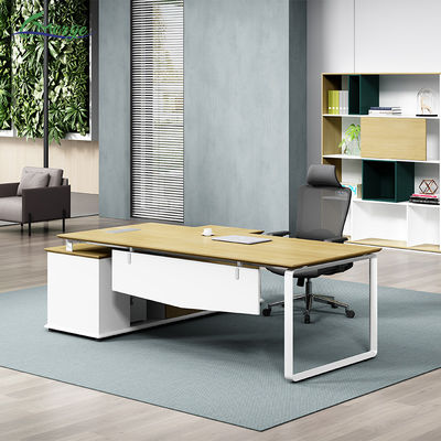 Последние дизайны офисных столов Executive Desk L-образный стол менеджера MFC