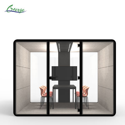 Оптимальное освещение и звукоизоляция в кабине звукоизолированного рабочего пространства с светодиодными лампами